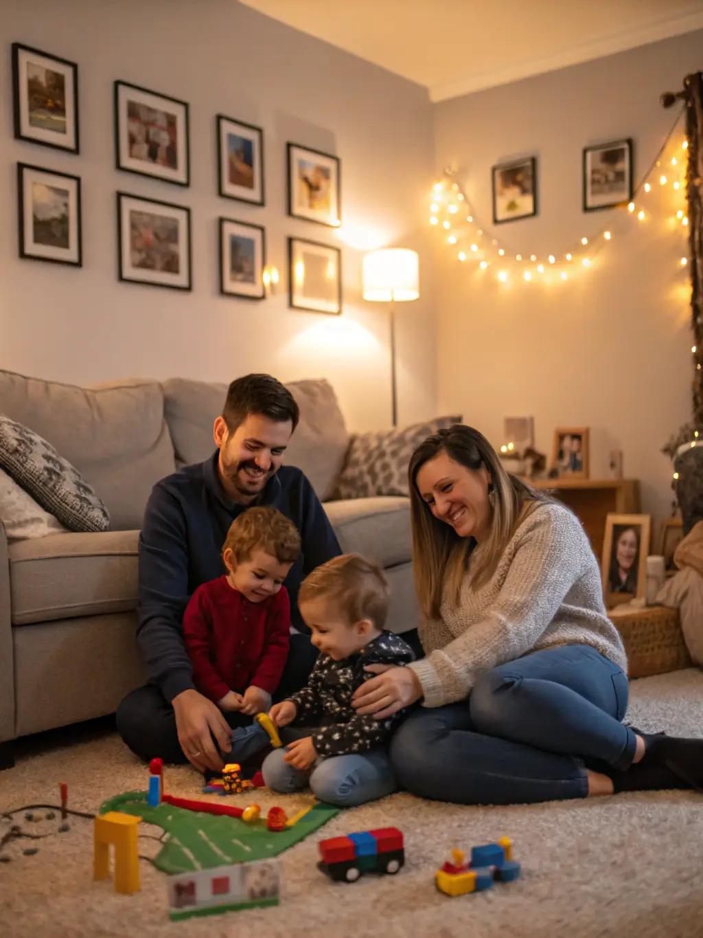 A multigenerational family smiling and gathered together, representing the legacy and long-term financial security provided by whole life insurance.