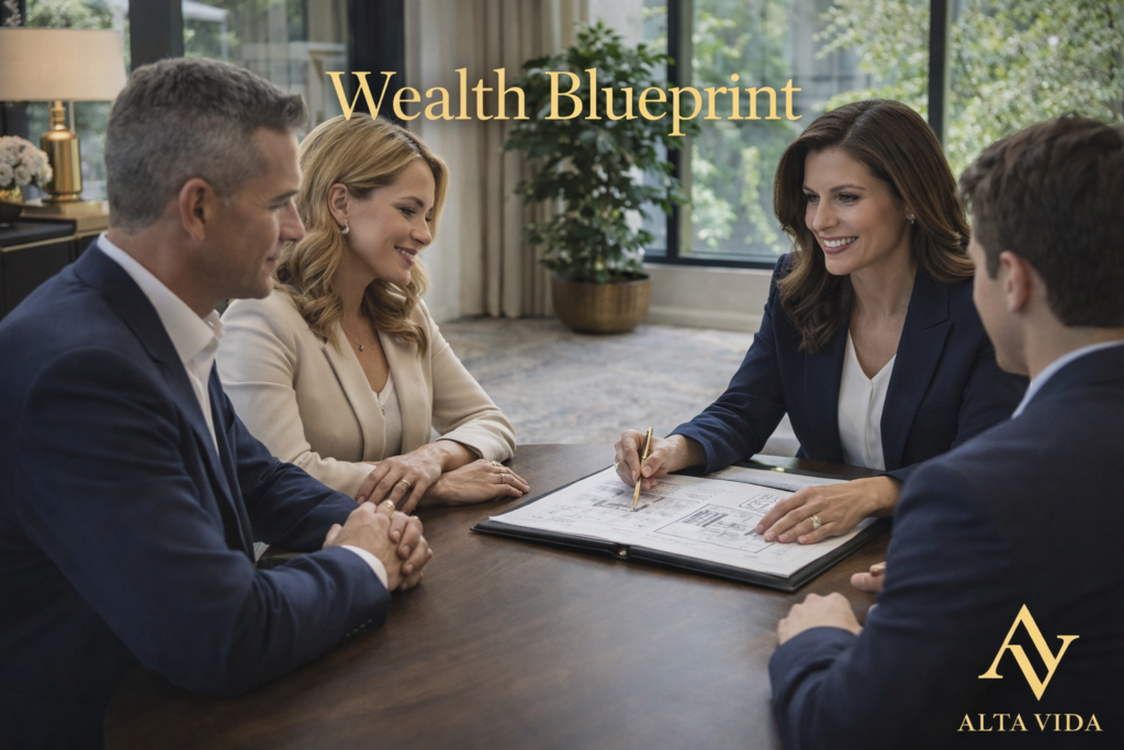 Wealth blueprint planning long-term planning, legacy design, and strategic wealth architecture.