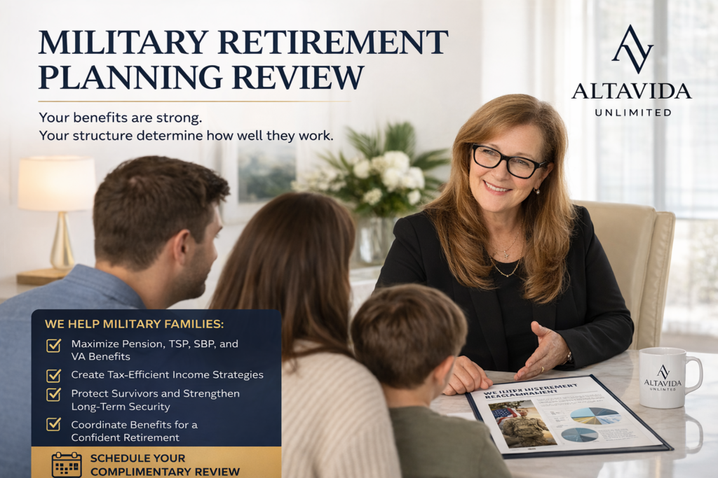 Military Retirement Planning Review For Families